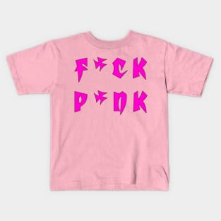 pinkpink screams Kids T-Shirt